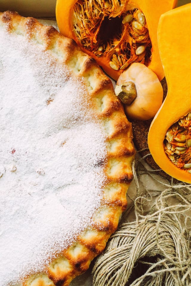 Pumpkin pie for fall